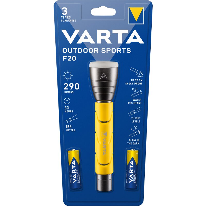 Varta LED Taschenlampe Outdoor Sports, F20 Varta LED Taschenlampe Outdoor Sports, F20 von Varta