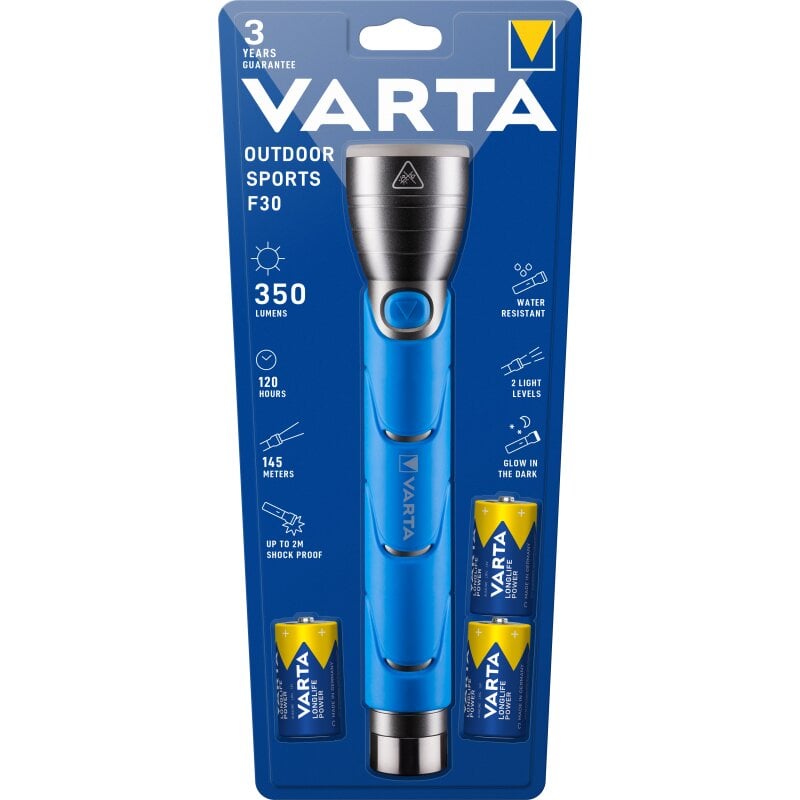 Varta LED Taschenlampe Outdoor Sports, F30 Varta LED Taschenlampe Outdoor Sports, F30 von Varta