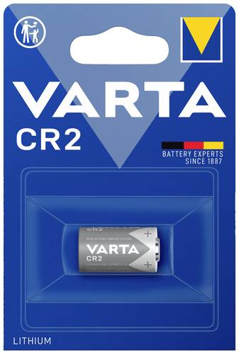 Varta LITHIUM Cylindrical CR2 Bli 1 Fotobatterie CR 2 Lithium 880 mAh 3V 1St. Varta LITHIUM Cylindrical CR2 Bli 1 Fotobatterie CR 2 Lithium 880 mAh 3V 1St. von Varta