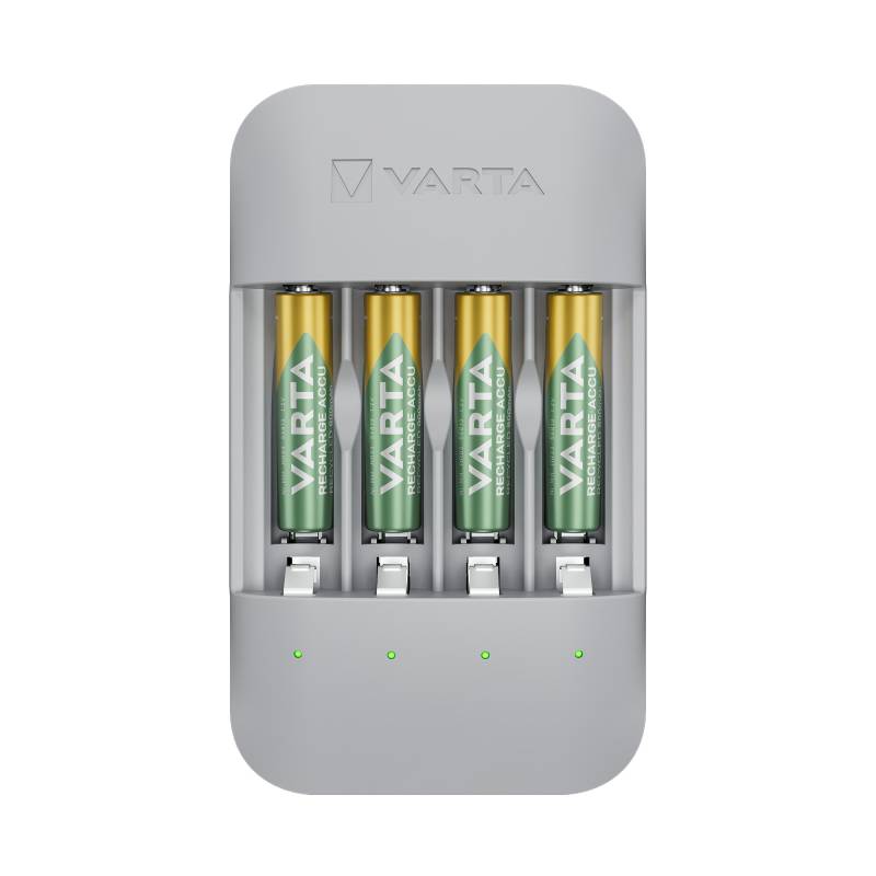 Varta Ladegerät Eco Charger Pro Recycled 4x AAA 56813 800mAh von Varta