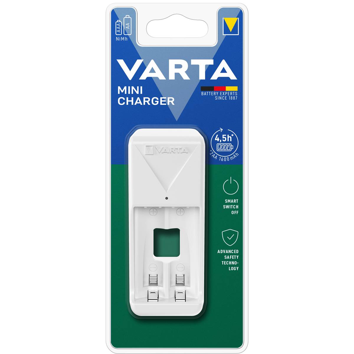 Varta Ladegerät Mini Charger Varta Ladegerät Mini Charger von Varta