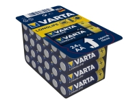 Varta Longlife AA LR6, Einwegbatterie, AA, Alkali, 1,5 V, 24 Stück(e), Blau, Gelb von Varta