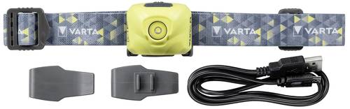 Varta Outd.Sp. Ultralight H30R lime LED Stirnlampe akkubetrieben 100lm 18631201401 von Varta