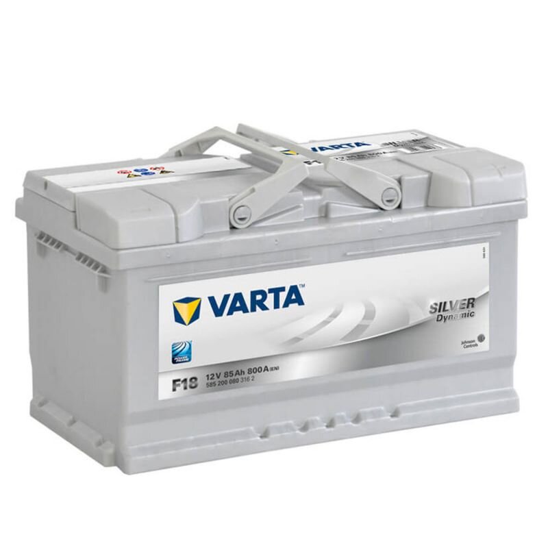 Varta SILVER Dynamic 585 200 080 3162 F18 12Volt 85Ah 800A/EN Starterbatterie von Varta