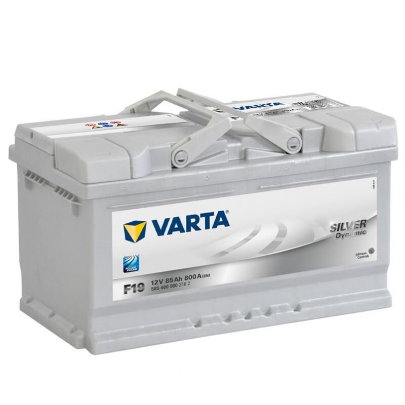 Varta SILVER Dynamic 585 400 080 3162 F19 12Volt 85Ah 800A/EN Starterbatterie von Varta