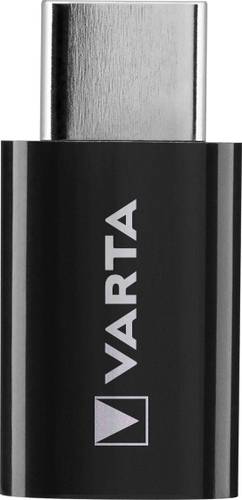 Varta USB 2.0 Adapter [1x USB-C® Stecker - 1x Micro-USB-Buchse] Charge & Sync Adap von Varta