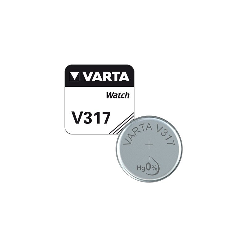 Varta Uhrenbatterie V317 AgO 1,55V - SR516SW Varta Uhrenbatterie V317 AgO 1,55V - SR516SW von Varta