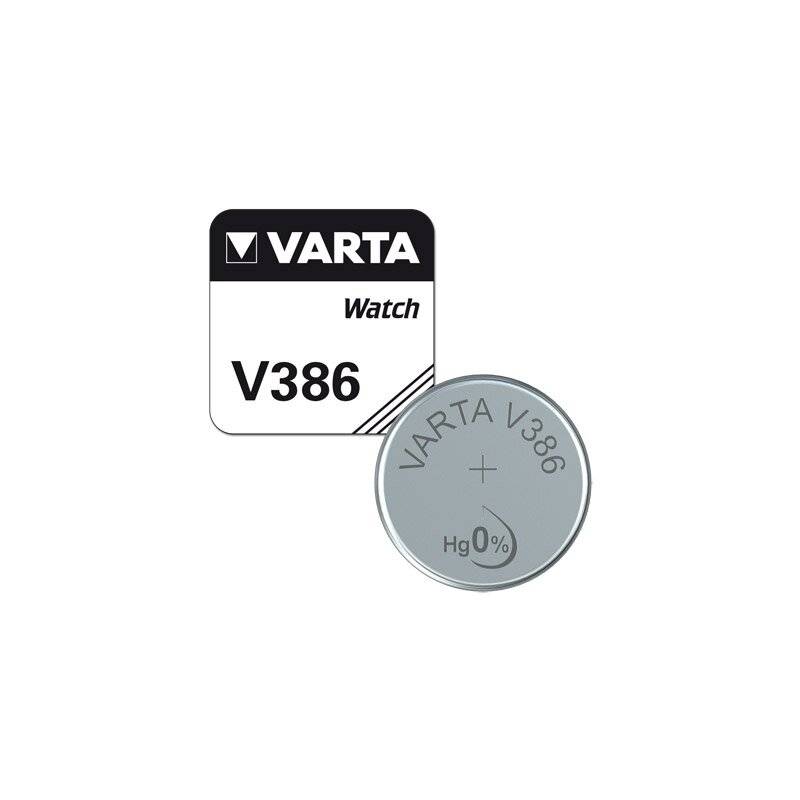Varta Uhrenbatterie V386 AgO 1,55V - SR1142W von Varta