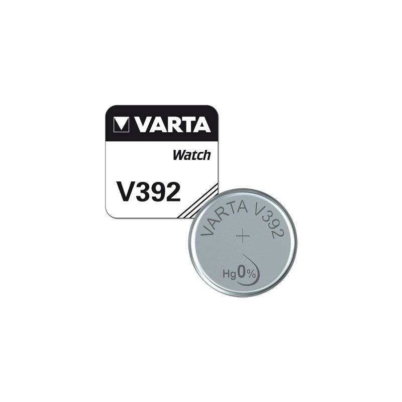 Varta Uhrenbatterie V392 AgO 1,55V - SR41W LR41 von Varta