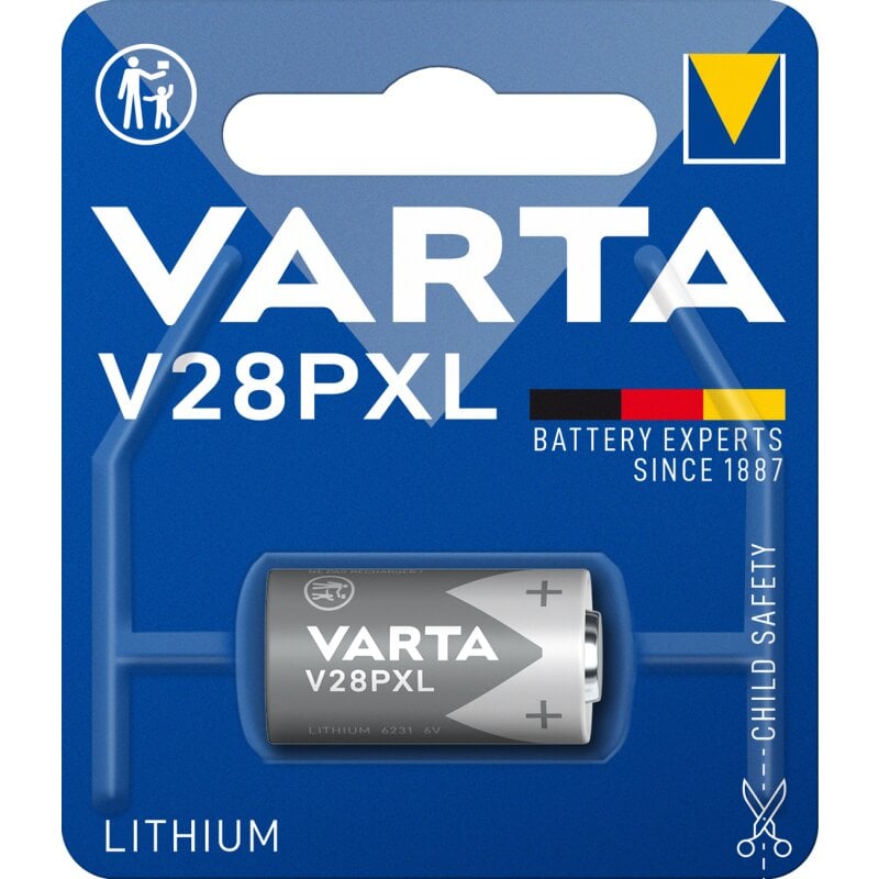 Varta V28PXL Photobatterie Lithium 6V 170mAh 1er Blister von Varta