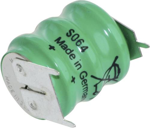 Varta V3/80H-SLF ++/- Knopfzellen-Akku 80H NiMH 80 mAh 3.6V 1St. von Varta
