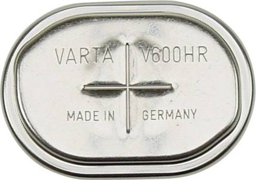 Varta V600HR Knopfzellen-Akku 600H NiMH 600 mAh 1.2V 1St. von Varta