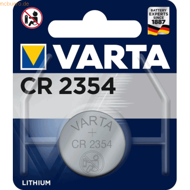 Varta VARTA ELECTRONICS CR2354 Blister 1 von Varta