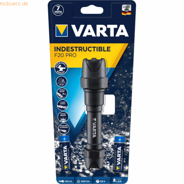 Varta VARTA Indestructible F20 Pro 2AA mit Batt. von Varta