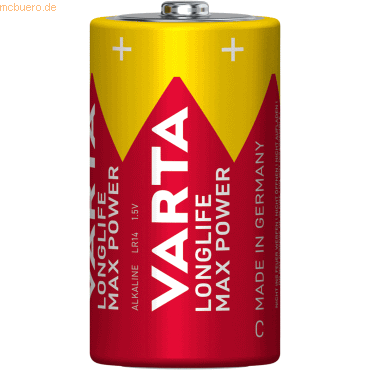 Varta VARTA LONGLIFE Max Power C Blister 2 von Varta