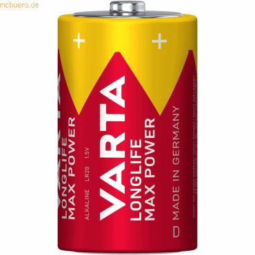 Varta VARTA LONGLIFE Max Power C Blister 2 Varta VARTA LONGLIFE Max Power C Blister 2 von Varta