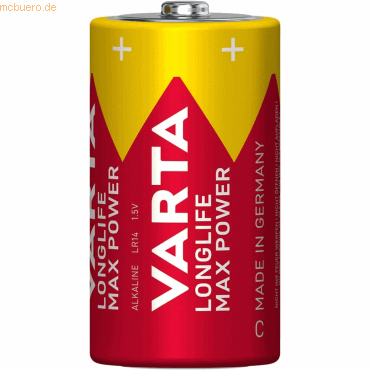 Varta VARTA LONGLIFE Max Power C Blister 2 Varta VARTA LONGLIFE Max Power C Blister 2 von Varta