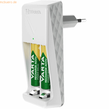 Varta VARTA Mini Charger 2x AAA 56703 800mAh Varta VARTA Mini Charger 2x AAA 56703 800mAh von Varta