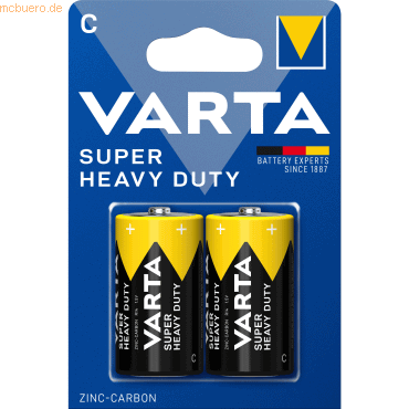 Varta VARTA Super Heavy Duty C 2014101412 2 Stück von Varta