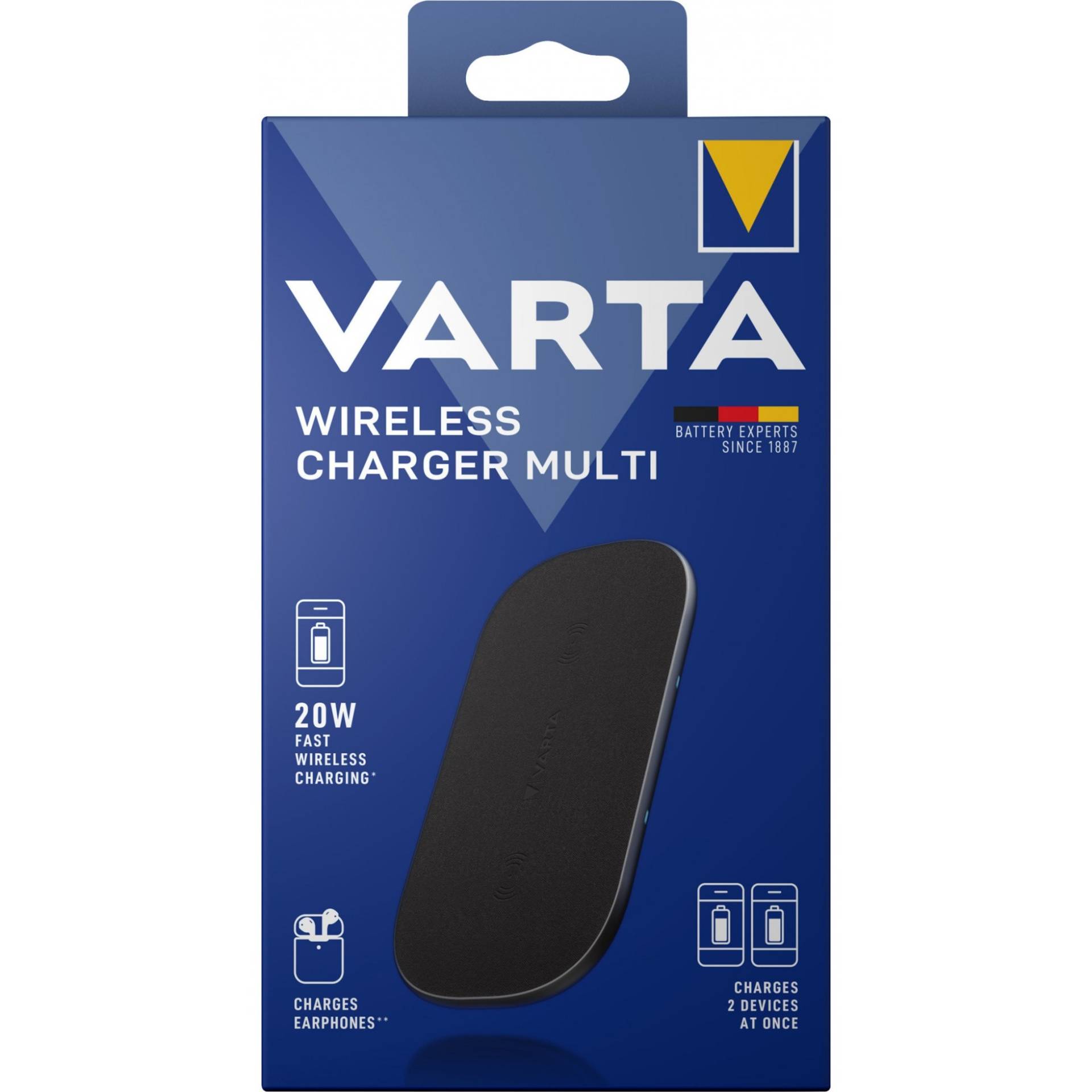 Wireless Charger Multi, Ladegerät von Varta
