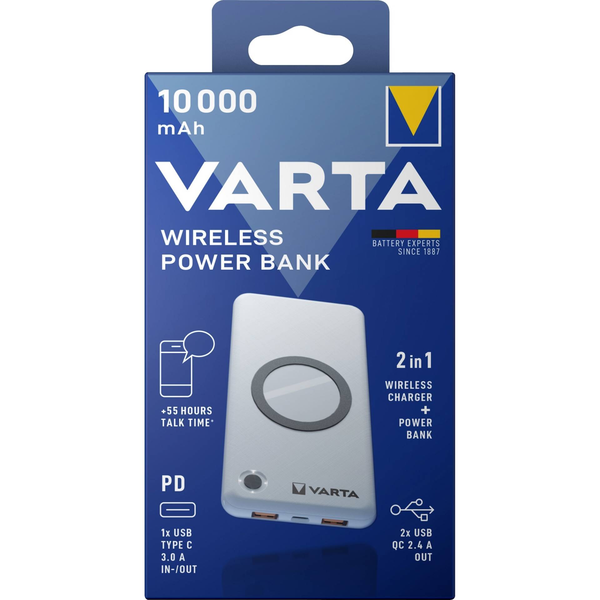 Wireless Powerbank 10.000 von Varta