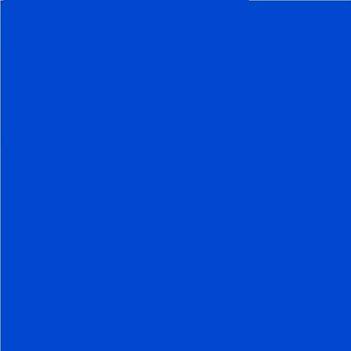 4 Stück LEE Nr. 132 Medium Blue/Blau - 24 x 24 cm transparente, hitzebeständige, farbige Farbfolie für Foto Studio PAR 64 Scheinwerfer - Gel Farbfilter Filter Folie (4 Stück, Lee 132 Medium Blue) von Varytec