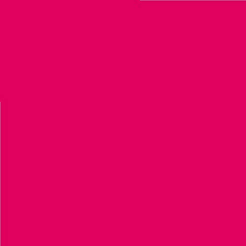 LEE Nr. 113 Magenta Red/Magenta - 24 x 24 cm transparente, hitzebeständige, farbige Farbfolie für Foto Studio PAR 64 Scheinwerfer - Gel Farbfilter Filter Folie (1 Stück, Lee 113 Magenta Red) von Varytec