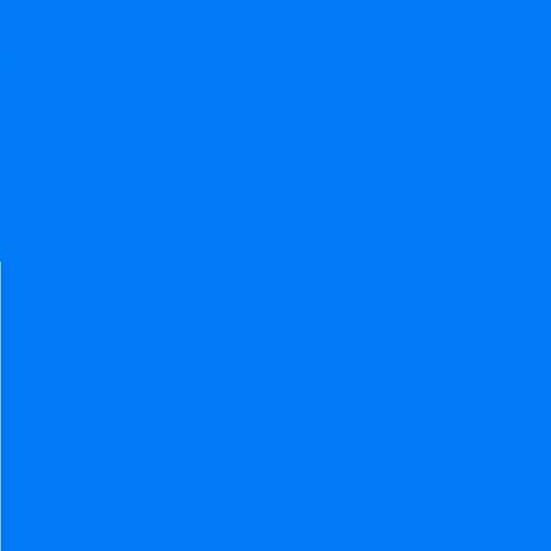 LEE Nr. 165 Daylight Blue - 24 x 24 cm transparente, hitzebeständige, farbige Farbfolie für Foto Studio PAR 64 Scheinwerfer - Gel Farbfilter Filter Folie (1 Stück, Lee 165 Daylight Blue) von Varytec