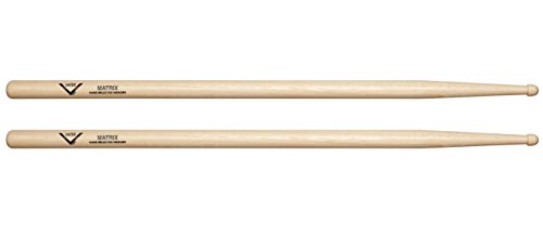 Vater Matrix Drumsticks mit Holzkopf aus Hickoryholz von Vater