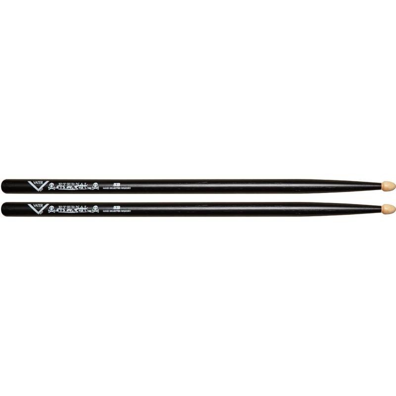 Vater VHEB5BW Eternal Black 5B Wood Drumsticks von Vater