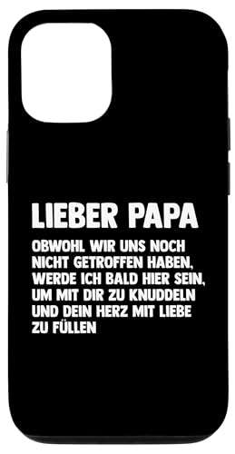 Lieber Papa obwohl wir uns noch nicht getroffen Papa Hülle für iPhone 12/12 Pro von Vatertag & Tochter Geschenke