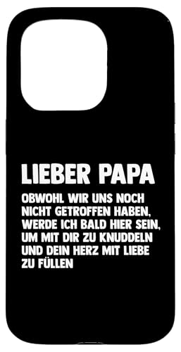 Lieber Papa obwohl wir uns noch nicht getroffen Papa Hülle für iPhone 15 Pro von Vatertag & Tochter Geschenke