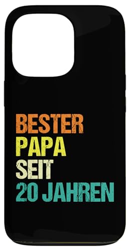 bester Papa seit 20 Jahren Papa Hülle für iPhone 13 Pro von Vatertag & Tochter Geschenke