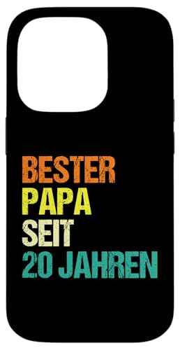 bester Papa seit 20 Jahren Papa Hülle für iPhone 14 Pro von Vatertag & Tochter Geschenke