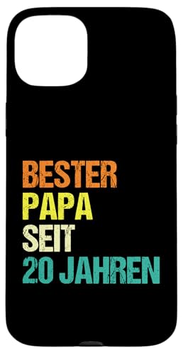 bester Papa seit 20 Jahren Papa Hülle für iPhone 15 Plus von Vatertag & Tochter Geschenke