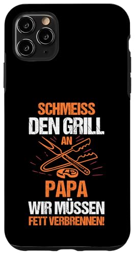 schmeiss den Grill an der Papa Papa Hülle für iPhone 11 Pro Max schmeiss den Grill an der Papa Papa Hülle für iPhone 11 Pro Max von Vatertag & Tochter Geschenke