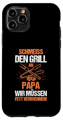 schmeiss den Grill an der Papa Papa Hülle für iPhone 11 Pro schmeiss den Grill an der Papa Papa Hülle für iPhone 11 Pro von Vatertag & Tochter Geschenke