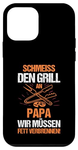 schmeiss den Grill an der Papa Papa Hülle für iPhone 12 mini schmeiss den Grill an der Papa Papa Hülle für iPhone 12 mini von Vatertag & Tochter Geschenke