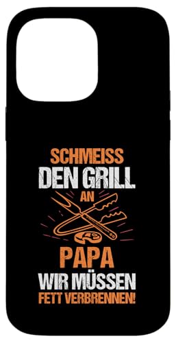 schmeiss den Grill an der Papa Papa Hülle für iPhone 14 Pro Max schmeiss den Grill an der Papa Papa Hülle für iPhone 14 Pro Max von Vatertag & Tochter Geschenke