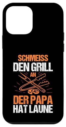 schmeiss den Grill an der Papa hat Laune Papa Hülle für iPhone 12 mini schmeiss den Grill an der Papa hat Laune Papa Hülle für iPhone 12 mini von Vatertag & Tochter Geschenke