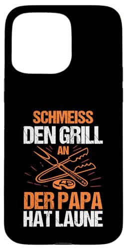 schmeiss den Grill an der Papa hat Laune Papa Hülle für iPhone 15 Pro Max schmeiss den Grill an der Papa hat Laune Papa Hülle für iPhone 15 Pro Max von Vatertag & Tochter Geschenke