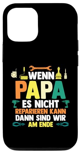 wenn Papa es nicht reparieren kann Papa Hülle für iPhone 12/12 Pro von Vatertag & Tochter Geschenke