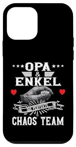 Opa und Enkel Vatertag Geburtstag Geschenkidee Partnerlook Hülle für iPhone 12 mini von Vatertagsgeschenk Geburtstagsgeschenk für Herren