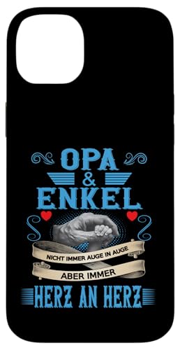 Opa und Enkel Vatertag Geburtstag Geschenkidee Partnerlook Hülle für iPhone 14 Plus Opa und Enkel Vatertag Geburtstag Geschenkidee Partnerlook Hülle für iPhone 14 Plus von Vatertagsgeschenk Geburtstagsgeschenk für Herren