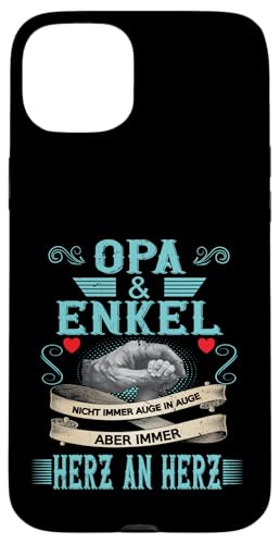 Opa und Enkel Vatertag Geburtstag Geschenkidee Partnerlook Hülle für iPhone 15 Plus Opa und Enkel Vatertag Geburtstag Geschenkidee Partnerlook Hülle für iPhone 15 Plus von Vatertagsgeschenk Geburtstagsgeschenk für Herren
