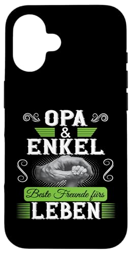 Opa und Enkel Vatertag Geburtstag Geschenkidee Partnerlook Hülle für iPhone 16 Opa und Enkel Vatertag Geburtstag Geschenkidee Partnerlook Hülle für iPhone 16 von Vatertagsgeschenk Geburtstagsgeschenk für Herren