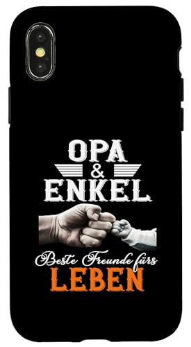 Opa und Enkel Vatertag Geburtstag Geschenkidee Partnerlook Hülle für iPhone X/XS Opa und Enkel Vatertag Geburtstag Geschenkidee Partnerlook Hülle für iPhone X/XS von Vatertagsgeschenk Geburtstagsgeschenk für Herren