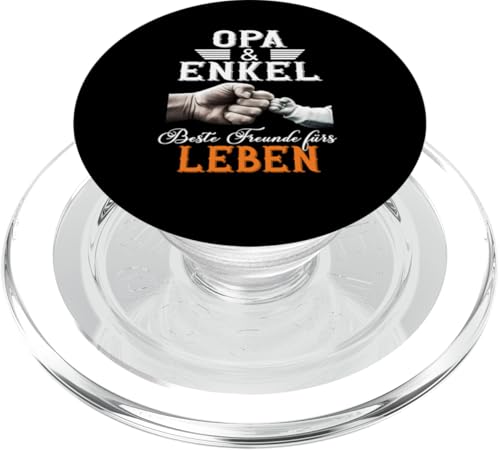 Opa und Enkel Vatertag Geburtstag Geschenkidee Partnerlook PopSockets PopGrip für MagSafe von Vatertagsgeschenk Geburtstagsgeschenk für Herren