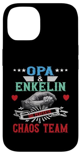 Opa und Enkelin Vatertag Geburtstag Geschenkidee Partnerlook Hülle für iPhone 14 Opa und Enkelin Vatertag Geburtstag Geschenkidee Partnerlook Hülle für iPhone 14 von Vatertagsgeschenk Geburtstagsgeschenk für Herren