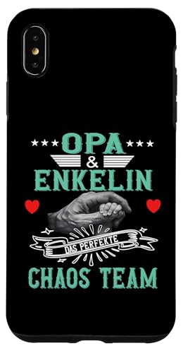 Opa und Enkelin Vatertag Geburtstag Geschenkidee Partnerlook Hülle für iPhone XS Max Opa und Enkelin Vatertag Geburtstag Geschenkidee Partnerlook Hülle für iPhone XS Max von Vatertagsgeschenk Geburtstagsgeschenk für Herren